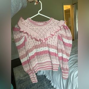 LoveShackFancy Jameela Pullover Sweater